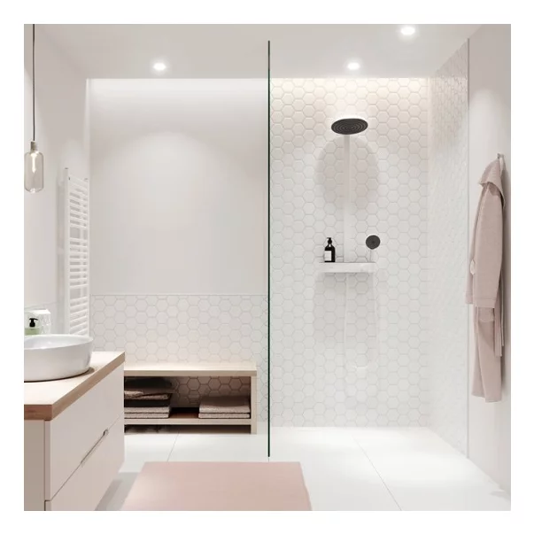 Coloana de dus Hansgrohe Pulsify S 260 alb mat cu termostat ShowerTablet Select 400 [8]