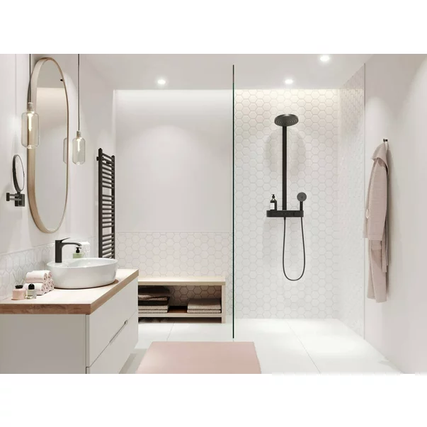 Coloana de dus Hansgrohe Pulsify S 260 negru mat cu termostat ShowerTablet Select 400 EcoSmart [2]