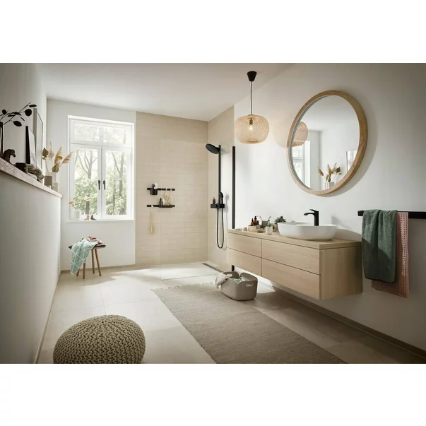 Coloana de dus Hansgrohe Pulsify S 260 negru mat cu termostat ShowerTablet Select 400 EcoSmart [3]