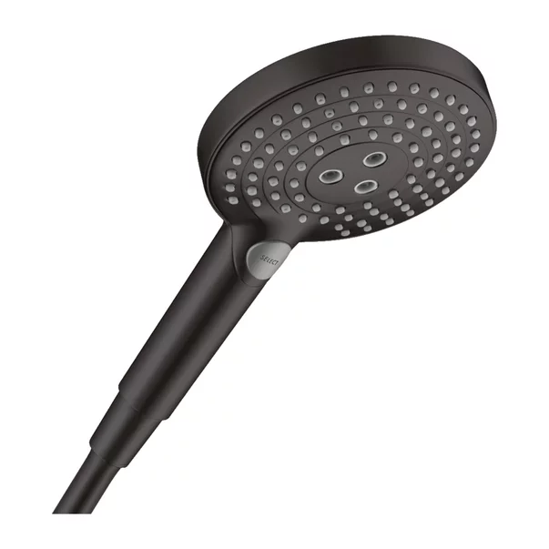 Pare, furtunuri si accesorii - Para de dus Hansgrohe Raindance Select S 120 negru mat PowderRain 3 functii