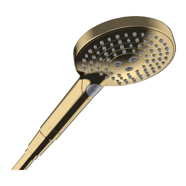 Pare, furtunuri si accesorii - Para de dus Hansgrohe Raindance Select S 120 auriu lucios PowderRain 3 functii