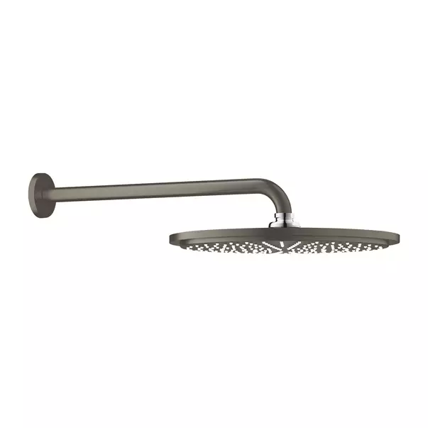 Brate si palarii dus - Palarie si brat de dus Grohe Rainshower Cosmopolitan 310 antracit periat Hard Graphite 1 functie