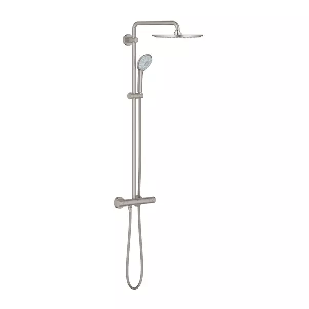 Coloana de dus Grohe Euphoria 310 cu termostat crom periat Supersteel [1]