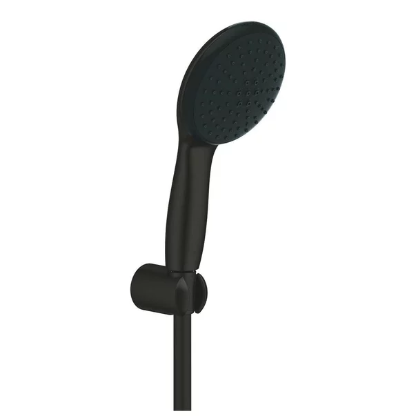 Set de dus negru mat Grohe New Tempesta 110 cu porter [3]