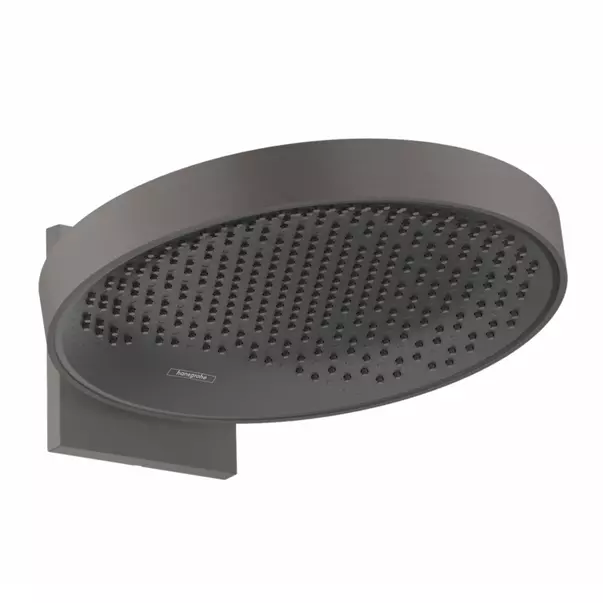 Brate si palarii dus - Palarie de dus rotunda Hansgrohe Rainfinity 360 negru - crom periat 1 functie
