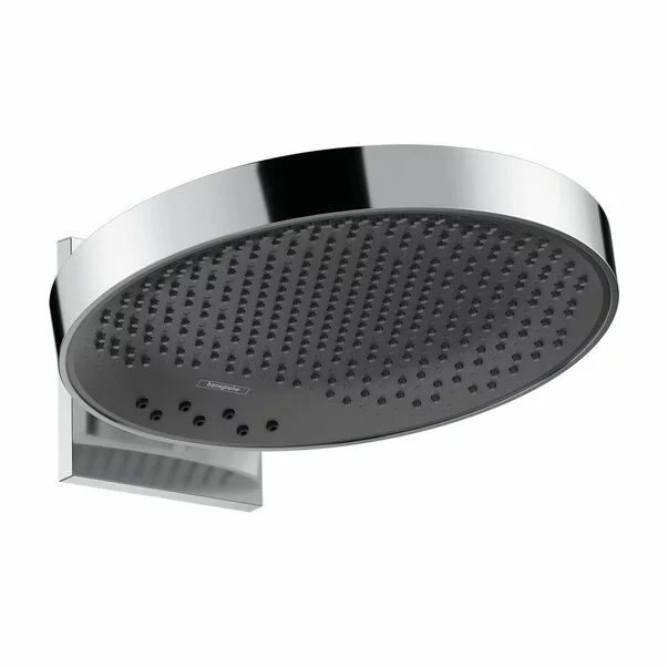 Brate si palarii dus - Palarie cu brat de dus Hansgrohe Rainfinity 360 crom lucios 3 functii