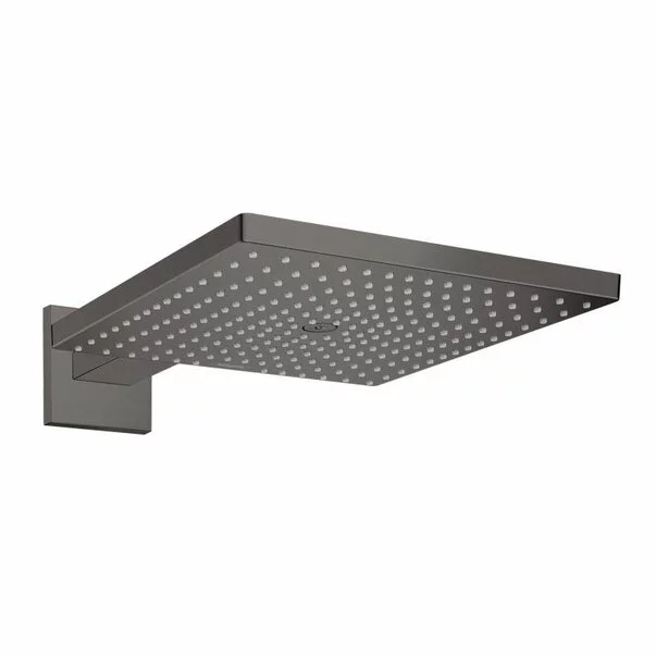 Brate si palarii dus - Palarie si brat de dus Hansgrohe Raindance Select E 300 negru - crom periat