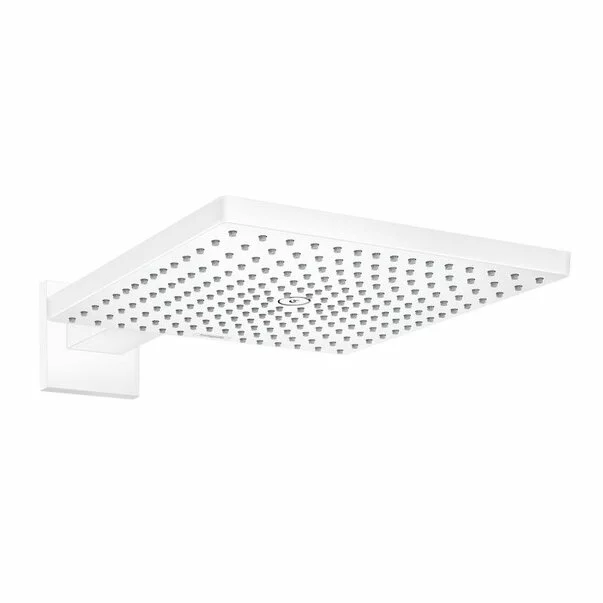 Brate si palarii dus - Palarie si brat de dus Hansgrohe Raindance Select E 300 alb mat