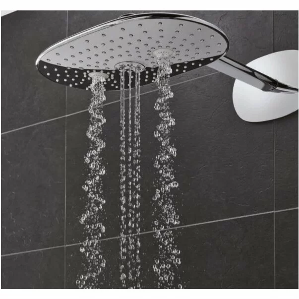 Sistem de dus cu termostat Grohe Rainshower Smartcontrol 360 Mono suprafata de pulverizare cromata [4]