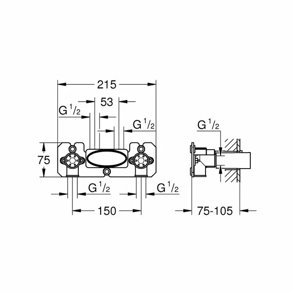 Corp incastrat Grohe - 26449000 [5]