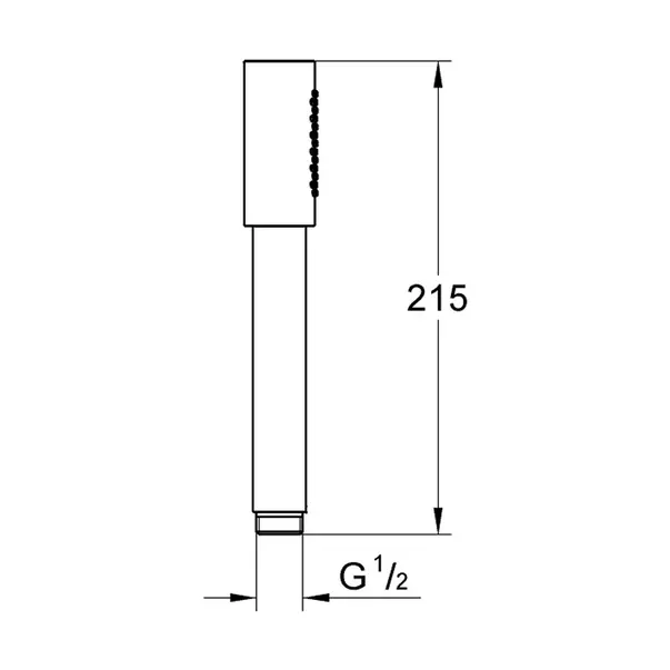 Para de dus Grohe Sena auriu lucios Cool Sunrise 1 tip de jet [2]