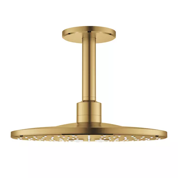 Palarie si brat de dus Grohe Rainshower SmartActive 310 cu 2 functii auriu periat Cool Sunrise [1]