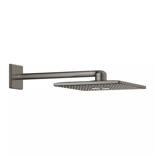 Brate si palarii dus - Palarie si brat de dus Grohe Rainshower Mono Cube 310 antracit periat Hard Graphite cu 2 functii