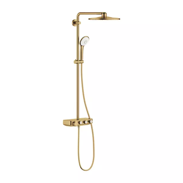 Coloana de dus cu termostat Grohe Euphoria SmartControl 310 Duo auriu periat Cool Sunrise [1]