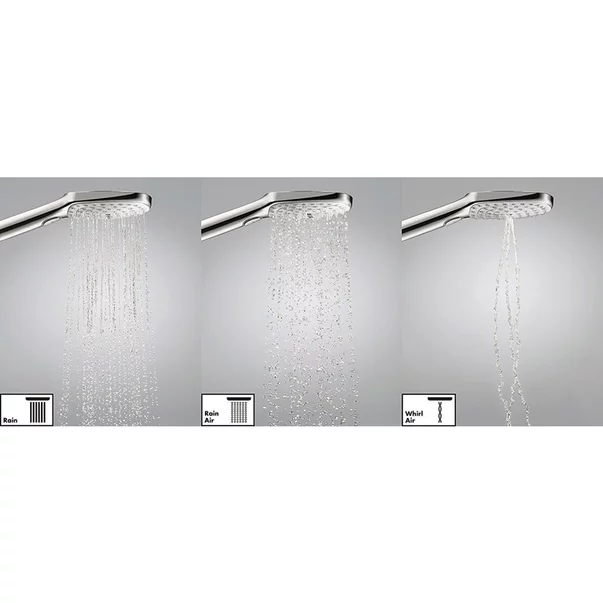 Para de dus Hansgrohe Raindance Select S 120 crom lucios 3 functii [2]