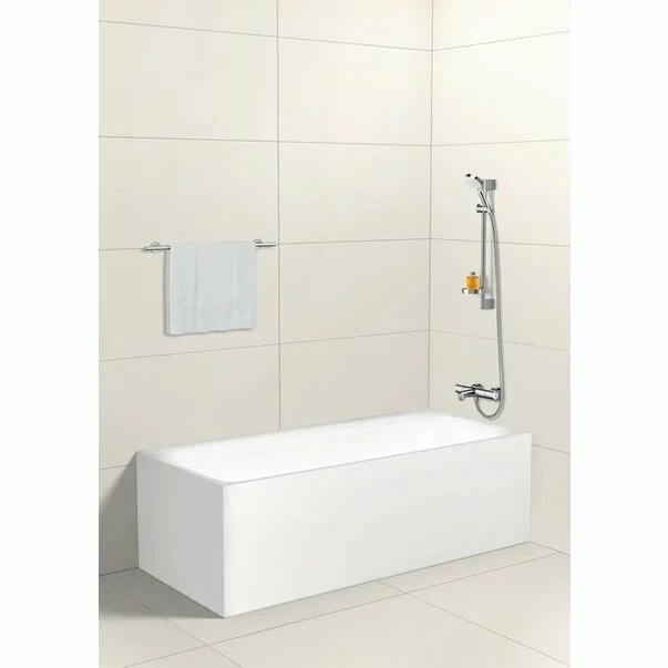 Set de dus cu bara Hansgrohe Crometta Vario si savoniera crom [3]