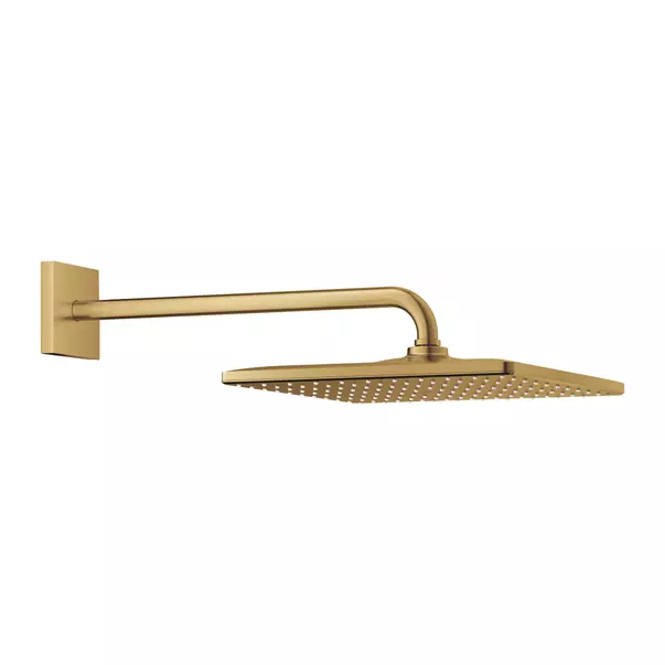 Palarie si brat de dus Grohe Rainshower Mono Cube 310 auriu periat Cool Sunrise 1 functie [1]