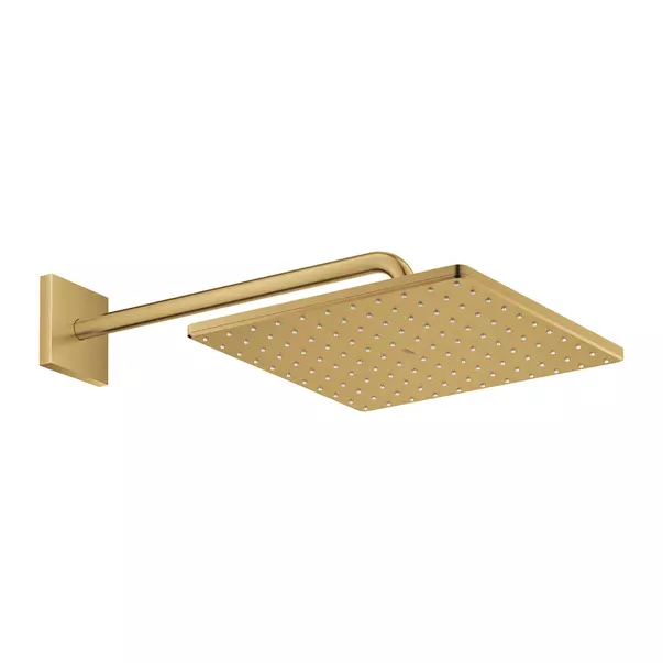 Palarie si brat de dus Grohe Rainshower Mono Cube 310 auriu periat Cool Sunrise 1 functie [2]