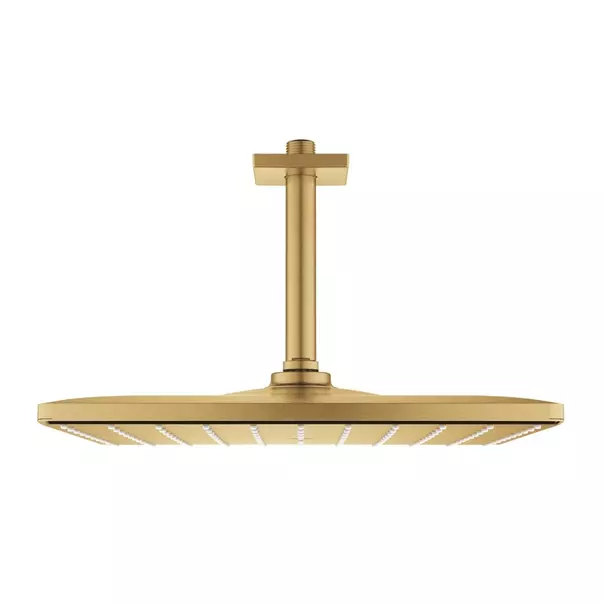 Palarie si brat de dus Grohe Rainshower Mono Cube 310 auriu periat Cool Sunrise cu 1 functie [2]