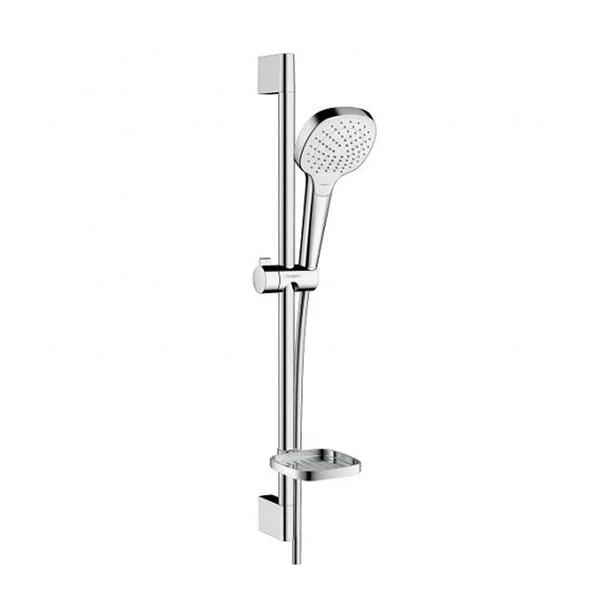 Seturi de dus - Set de dus Hansgrohe Croma Select E Vario 110 cu bara 65 cm crom - alb