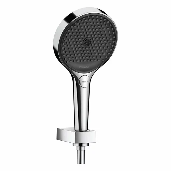 Seturi de dus - Set de dus cu porter Hansgrohe Rainfinity 130 crom lucios 3 functii