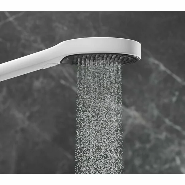 Set de dus cu porter Hansgrohe Rainfinity 130 crom lucios 3 functii [4]