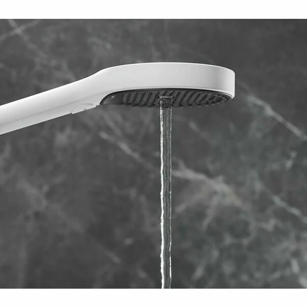 Set de dus cu porter Hansgrohe Rainfinity 130 crom lucios 3 functii [5]