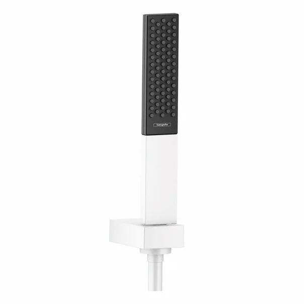 Seturi de dus - Set de dus cu porter Hansgrohe Rainfinity 130 alb mat 1 functie
