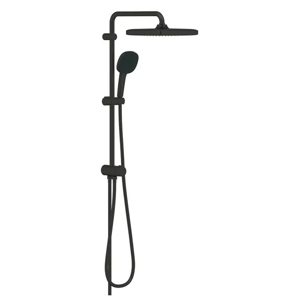 Coloana de dus negru mat Grohe Tempesta Cosmopolitan 250 Cube fara baterie [4]