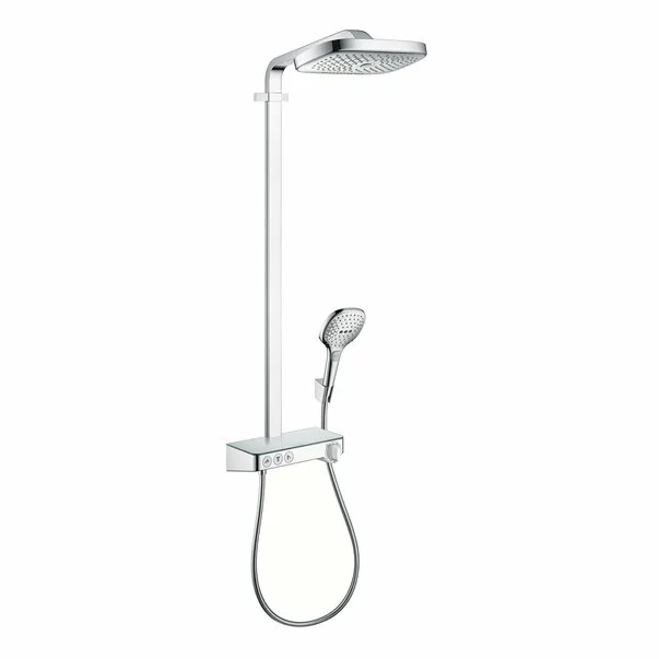 Coloane de dus - Coloana de dus cu baterie termostatata Hansgrohe Raindance Select E 300