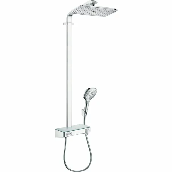 Coloane de dus - Coloana de dus cu baterie termostatata Hansgrohe Raindance E 360 ShowerTablet Select