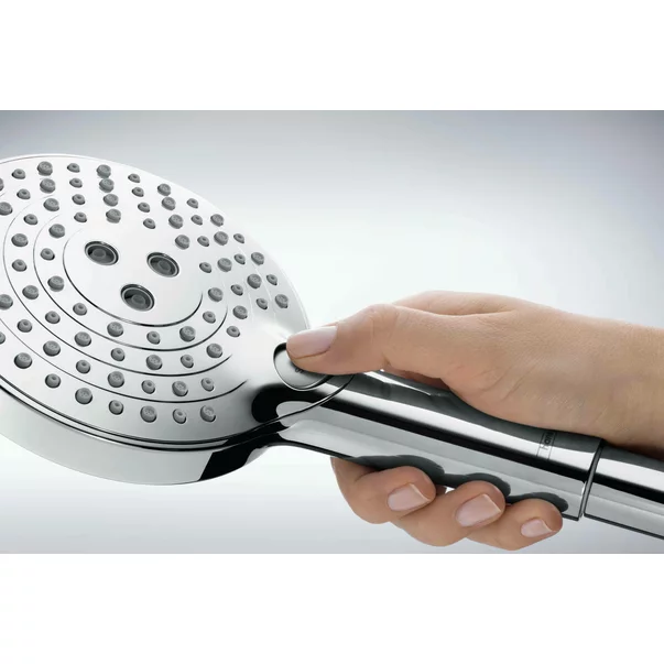 Set de dus cu porter Hansgrohe Raindance Select S 120 crom 3 functii [2]