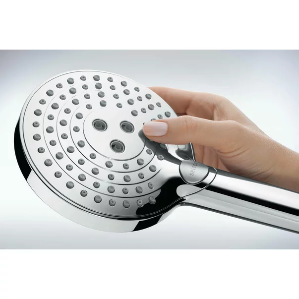 Set de dus cu porter Hansgrohe Raindance Select S 120 crom 3 functii [4]