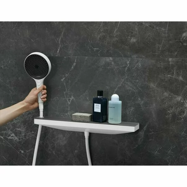 Set de dus cu bara Hansgrohe Rainfinity 130 cu 3 functii crom [8]