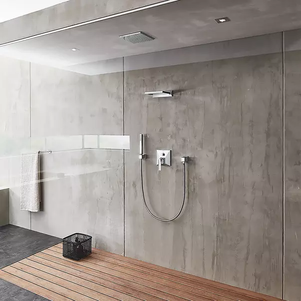 Set de dus cu porter Grohe Euphoria Cube crom lucios 1 tip de jet [3]