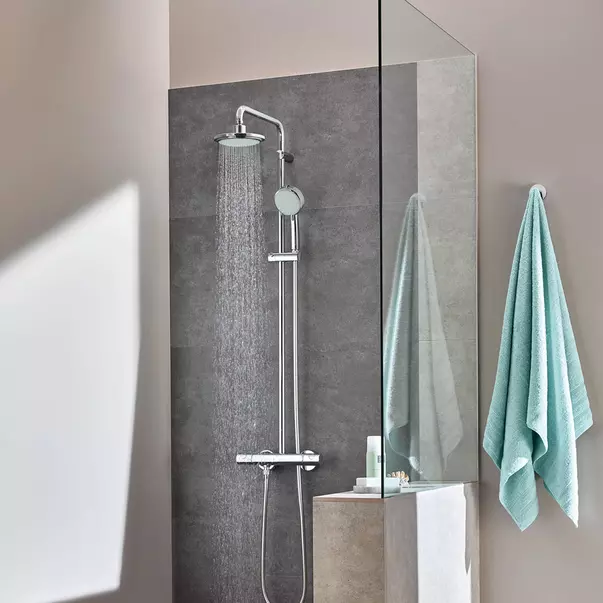 Coloana de dus cu baterie termostatata Grohe Tempesta Cosmopolitan 160 [2]