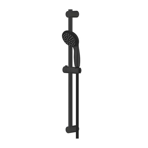 Set de dus cu bara Grohe Vitalio Start 100 negru mat 2 tipuri de jet [3]
