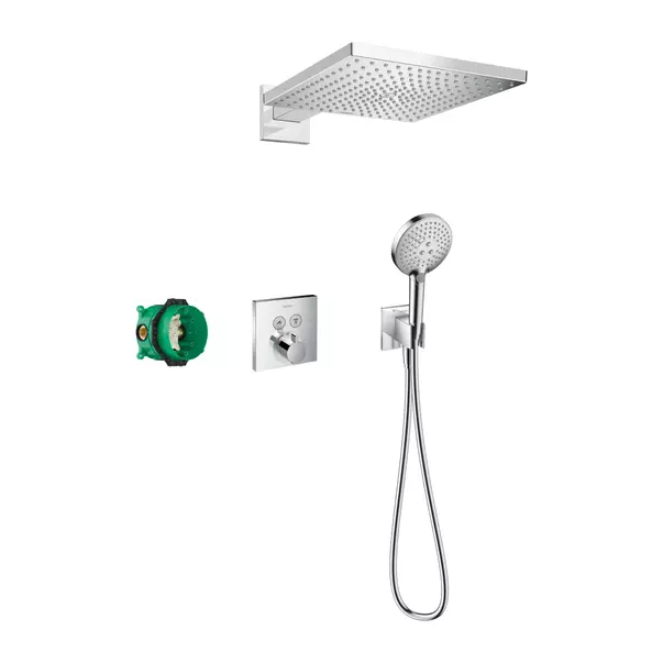 Sisteme de dus incastrate - Sistem de dus incastrat Hansgrohe Raindance E 300 crom lucios
