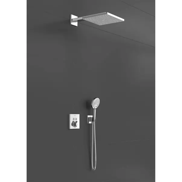 Sistem de dus incastrat Hansgrohe Raindance E 300 crom lucios [2]
