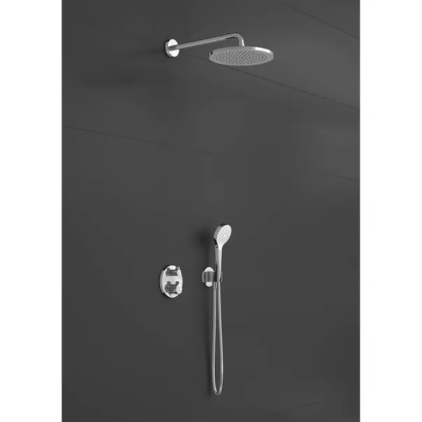 Sistem de dus incastrat Hansgrohe Croma 280 Ecostat S crom lucios [2]
