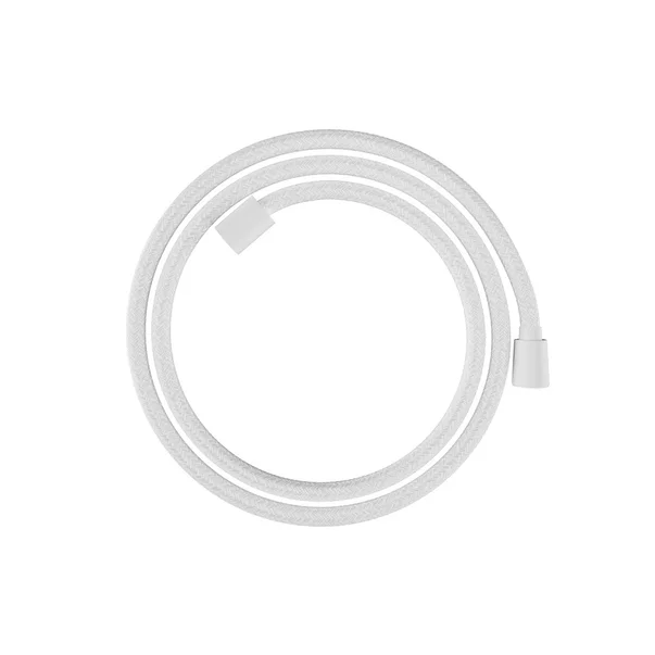Pare, furtunuri si accesorii - Furtun de dus Hansgrohe Designflex alb mat 125 cm