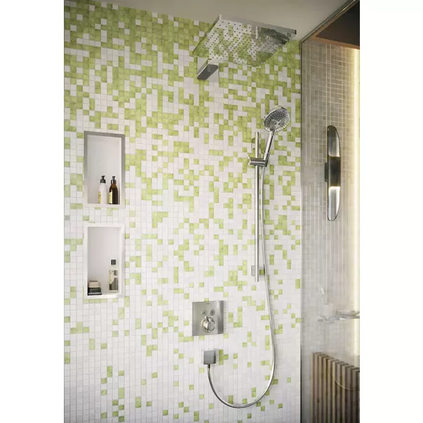 Bara cu furtun de dus Hansgrohe Unica S Puro 90 cm crom lucios [5]