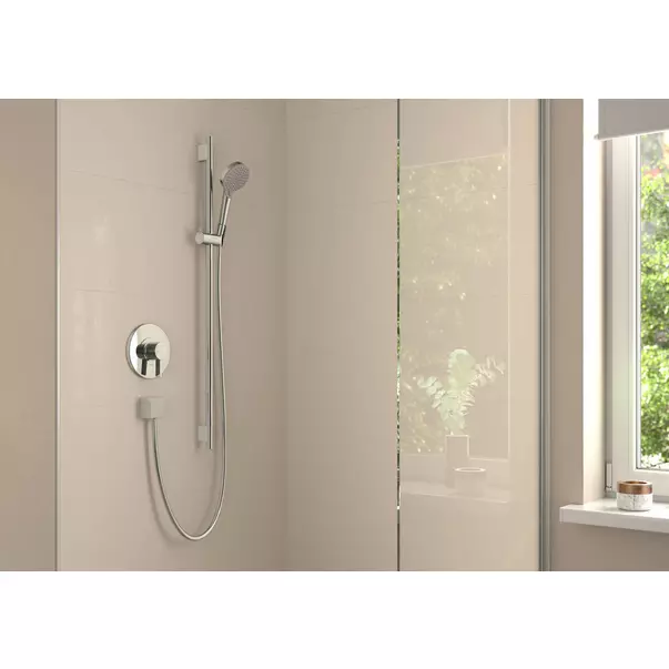 Bara cu furtun de dus Hansgrohe Unica S Puro 90 cm crom lucios [6]