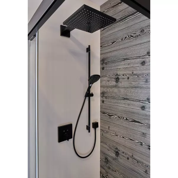 Bara cu furtun de dus Hansgrohe Unica S Puro 90 cm negru mat [9]