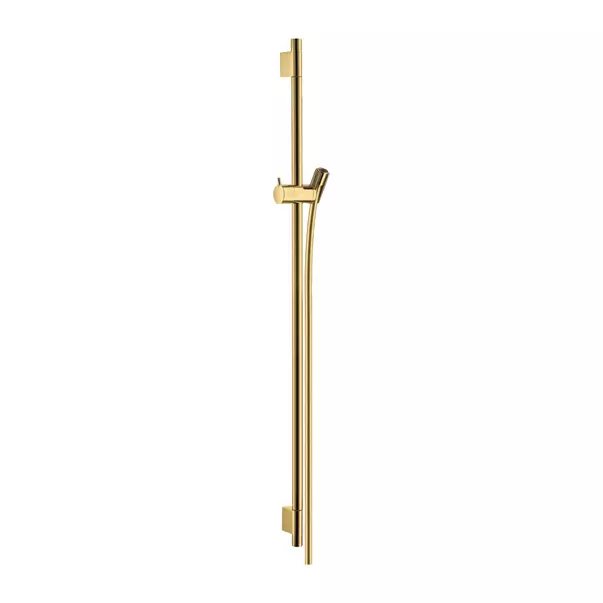 Pare, furtunuri si accesorii - Bara cu furtun de dus Hansgrohe Unica S Puro 90 cm auriu lucios