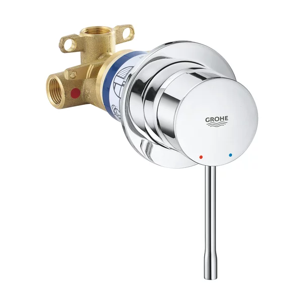 Baterii baie - Baterie dus incastrata Grohe Essence crom lucios cu corp ingropat