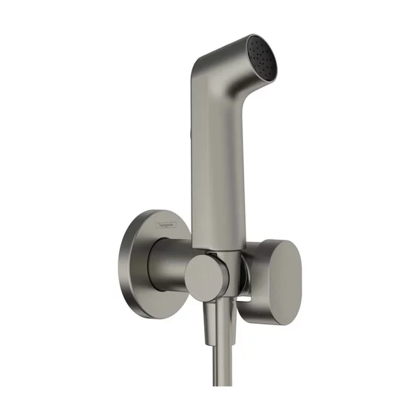 Baterii bideu si dus igienic - Dus igienic antracit periat Hansgrohe S EcoSmart Bidette