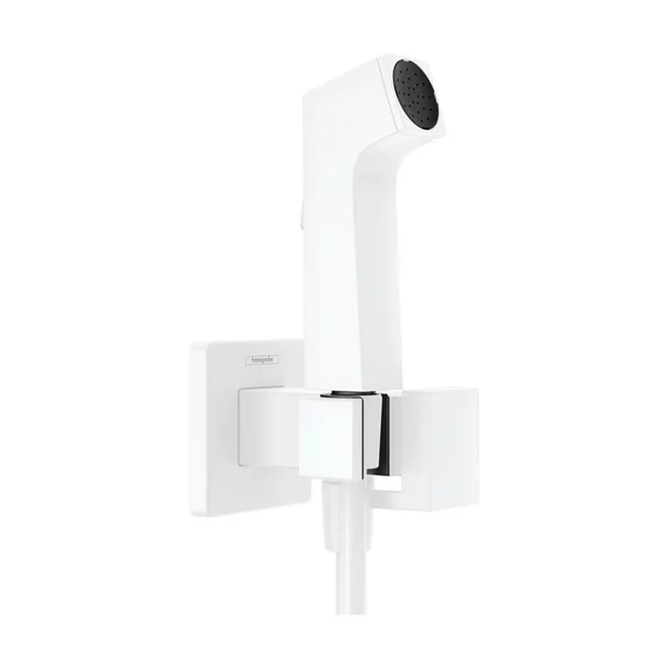 Baterii bideu si dus igienic - Dus igienic alb mat Hansgrohe S EcoSmart Bidette