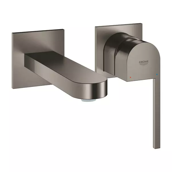 Baterie lavoar incastrata Grohe Plus M antracit periat Hard Graphite fara corp ingropat [1]