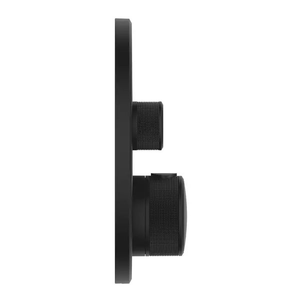 Baterie cada - dus Grohe Grohtherm SmartControl negru mat Phantom Black fara corp ingropat [3]